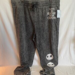 Nightmare Before Christmas Jack Skellington Disney Parks Sweatpants NEW! Size3XL